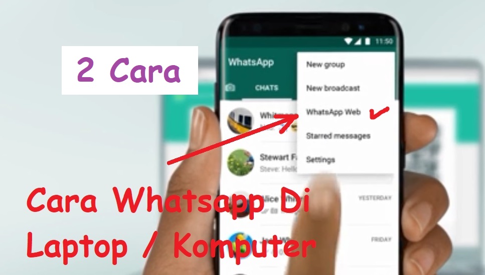 2 Cara Whatsapp Di Laptop Atau Komputer Kamu