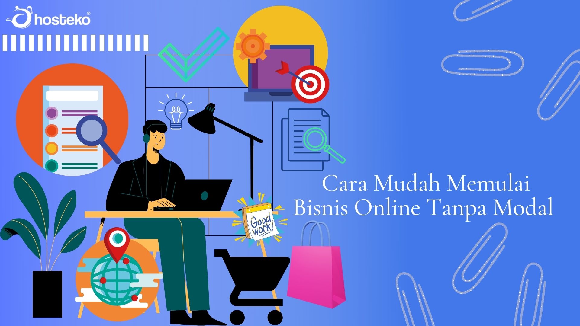 Cara Mudah Memulai Bisnis Online Tanpa Modal - Hosteko Blog