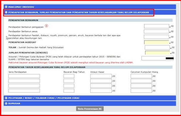 Cara Isi E Filing LHDN 2022/2023 Kali Pertama Online