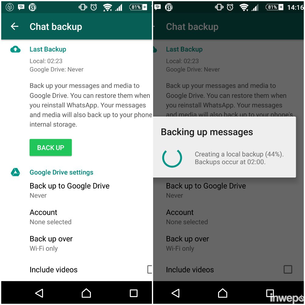 Cara Backup WhatsApp Tanpa Google Drive