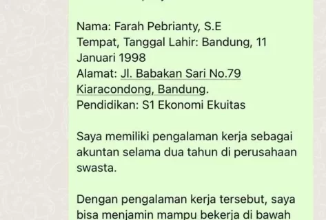 Dahsyat! Cara Whatsapp Hrd Untuk Melamar Kerja Wajib Kamu Ketahui