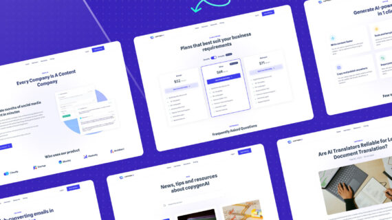 Simak! Copen – Ai Writer Dan Copywriting Landing Page Html Template Terpecaya