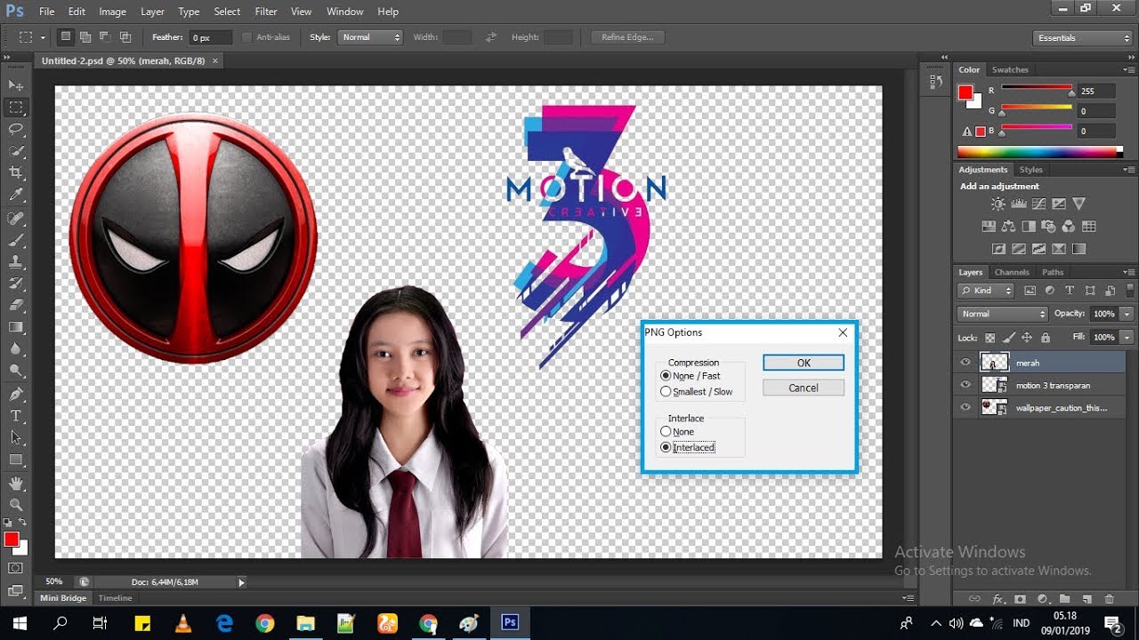 Cara Membuat Background Gambar Di Photoshop Terbaru