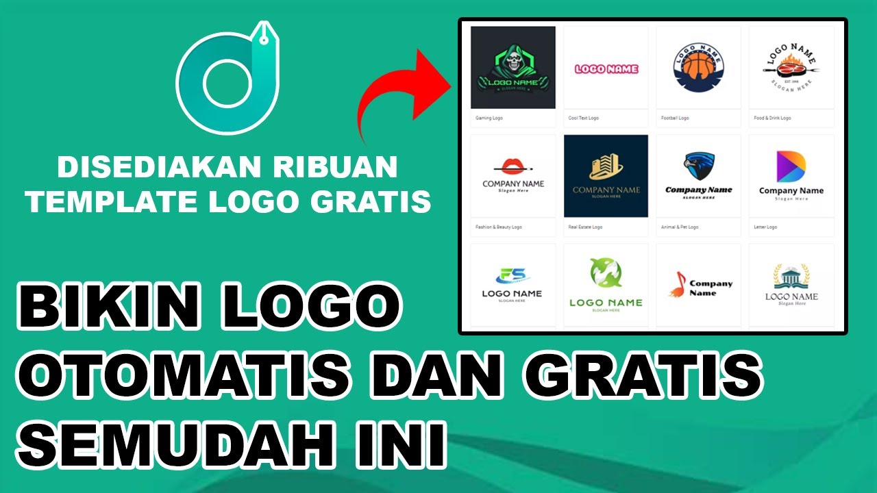 Cara Membuat Logo Otomatis dan Gratis | Desain Logo Otomatis | Desain