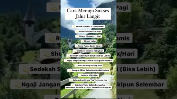 Simak! Cara Kaya Lewat Jalur Langit Terpecaya
