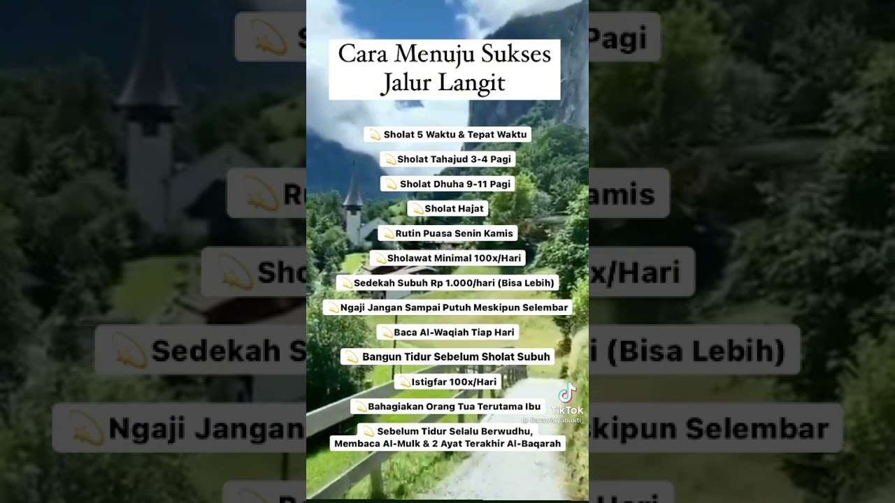 Tips Sukses Jalur Langit – Satu Trik