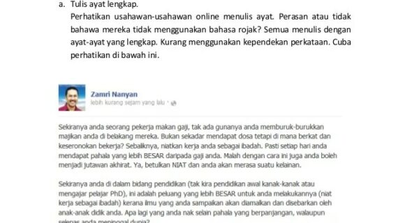 Dahsyat! Contoh Ayat Promosi Makanan Di Whatsapp Terbaik