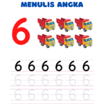 Wow! Membuat Gambar Dari Angka 6 Terpecaya