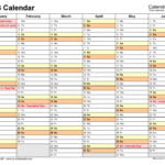 Inilah Download Template Kalender 2023 Excel Terbaik