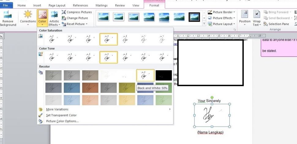 Cara Membuat Tanda Tangan di Word, Lakukan dengan 3 Metode Mudah Ini