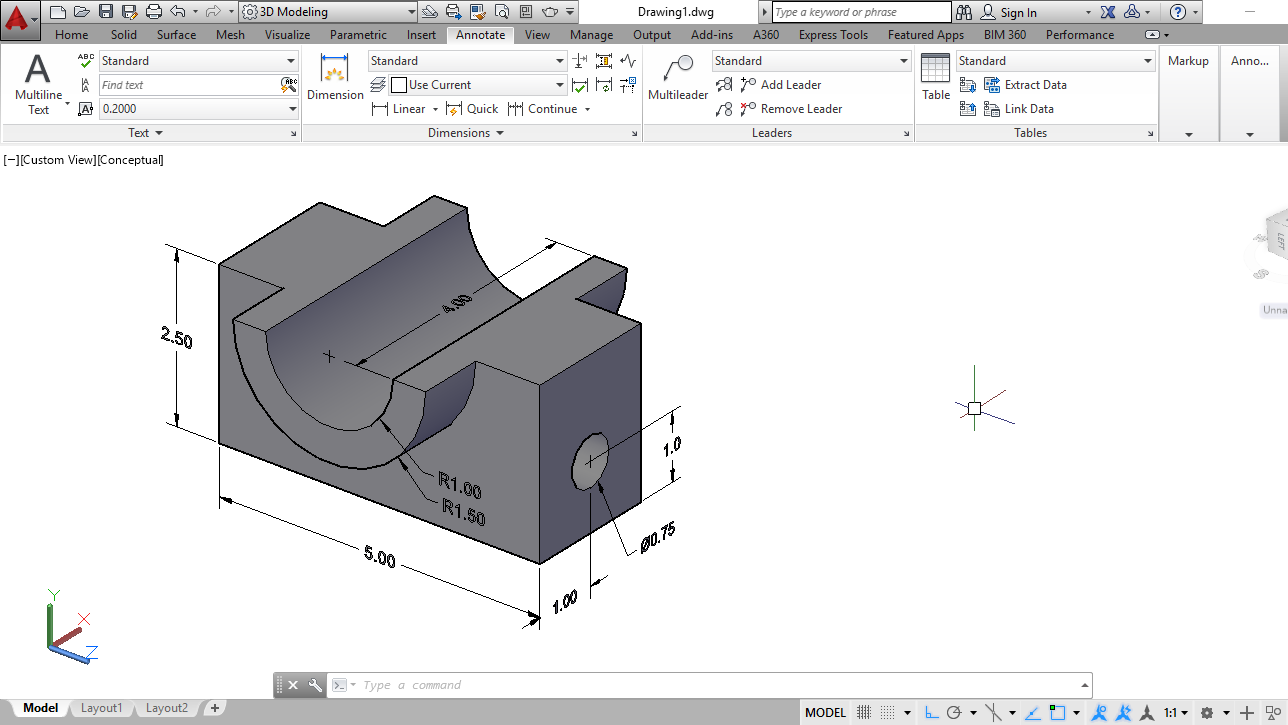 Cara Membuat Dimensi Pada Autocad - IMAGESEE