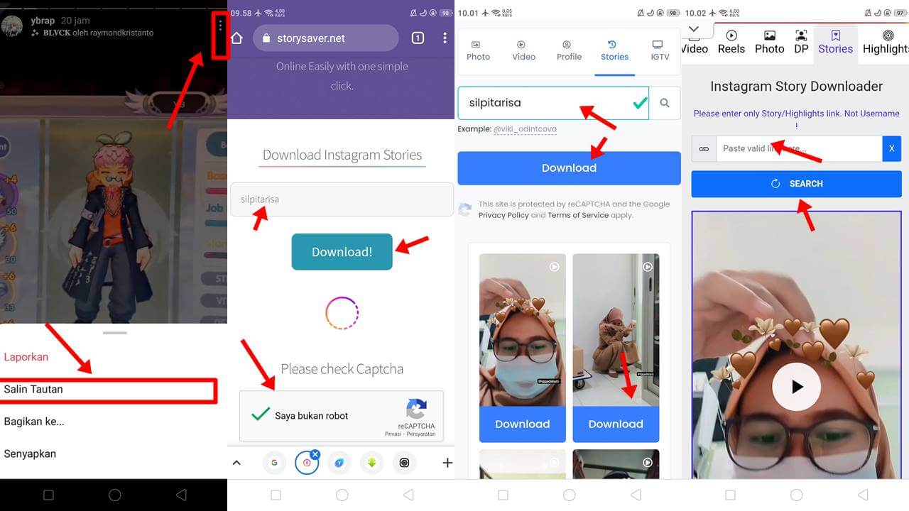Cara Download Story Instagram & Menyimpan Arsip Ig Ke Galeri