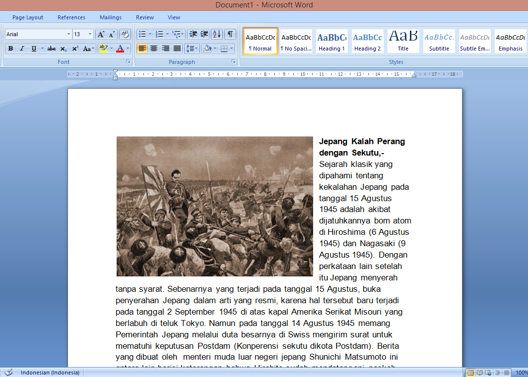 Disamping Atau Di Samping - Batikology.org