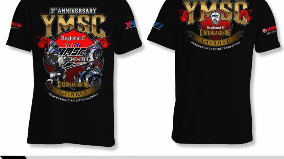 Wow! Gambar Desain Kaos Club Motor Terpecaya