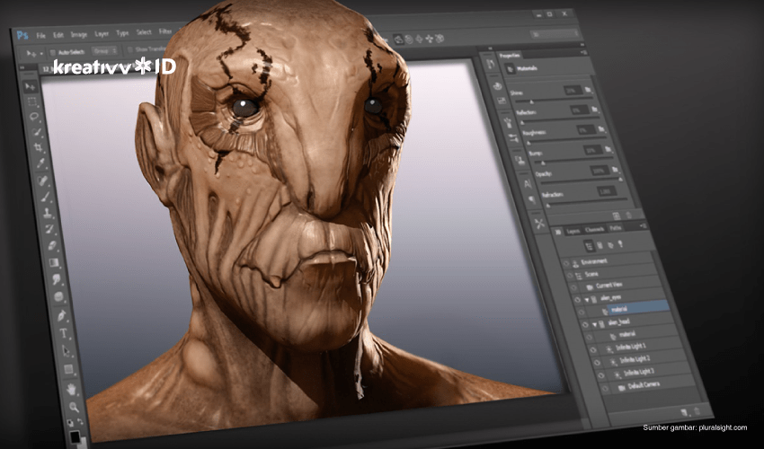 Mudah Banget! Ini Teknik Dasar Cara Membuat 3D di Photoshop