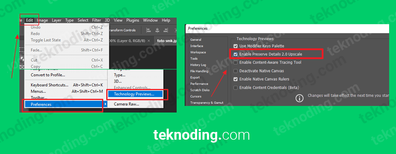 √ 7+ Cara Membuat Foto Menjadi HD di Photoshop (PC/Laptop)