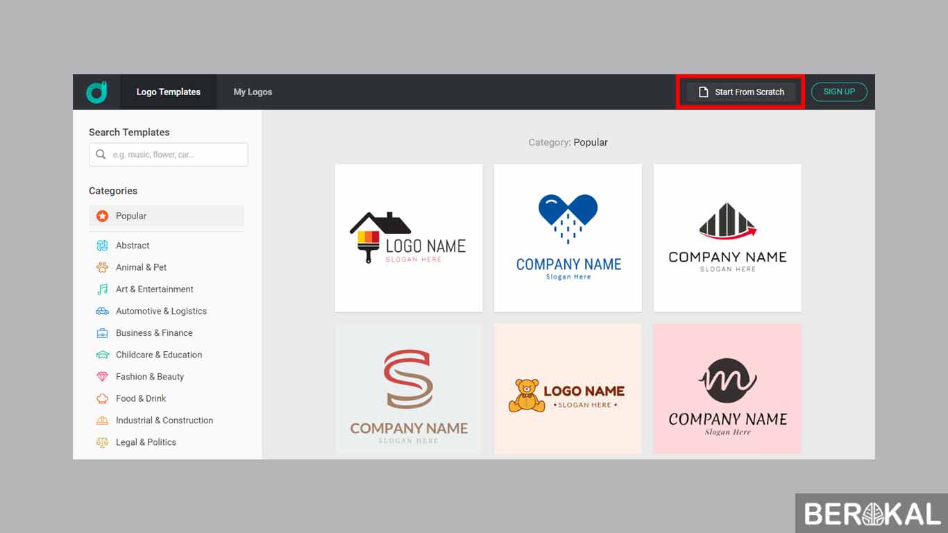 Cara Membuat Logo Transparan Online - Kumpulan Tips