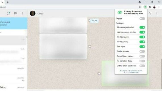 Wow! Cara Membuat Blur Wa Web Di Chrome Wajib Kamu Ketahui
