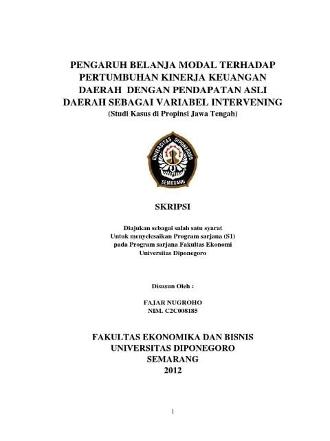 50 Contoh Judul Skripsi Akuntansi yang Mudah Dipahami dan Menarik, Bisa