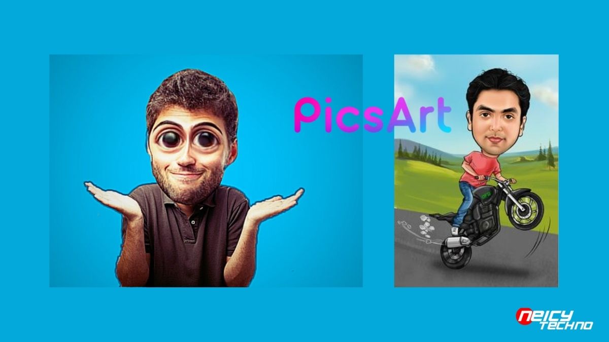 2 Cara Membuat Karikatur Di Picsart Yang Mudah - Neicy Techno