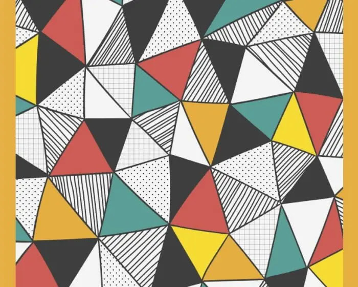 Gambar Dekoratif Geometris 1