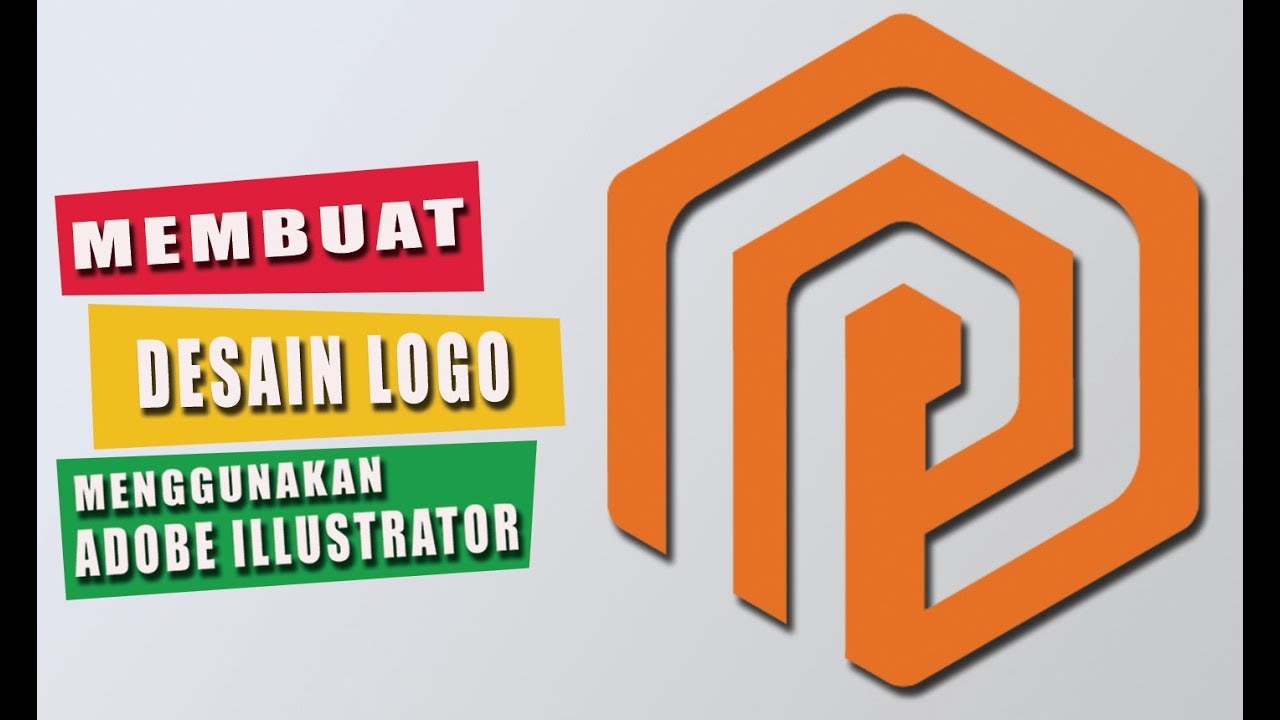 Cara Membuat Desain Logo Keren Dengan Adobe Illustrator - TUTORIAL AI