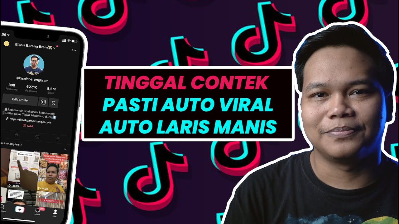 4 IDE KONTEN TIKTOK + CONTOH TERBUKTI VIRAL UNTUK BISNIS ONLINE MU