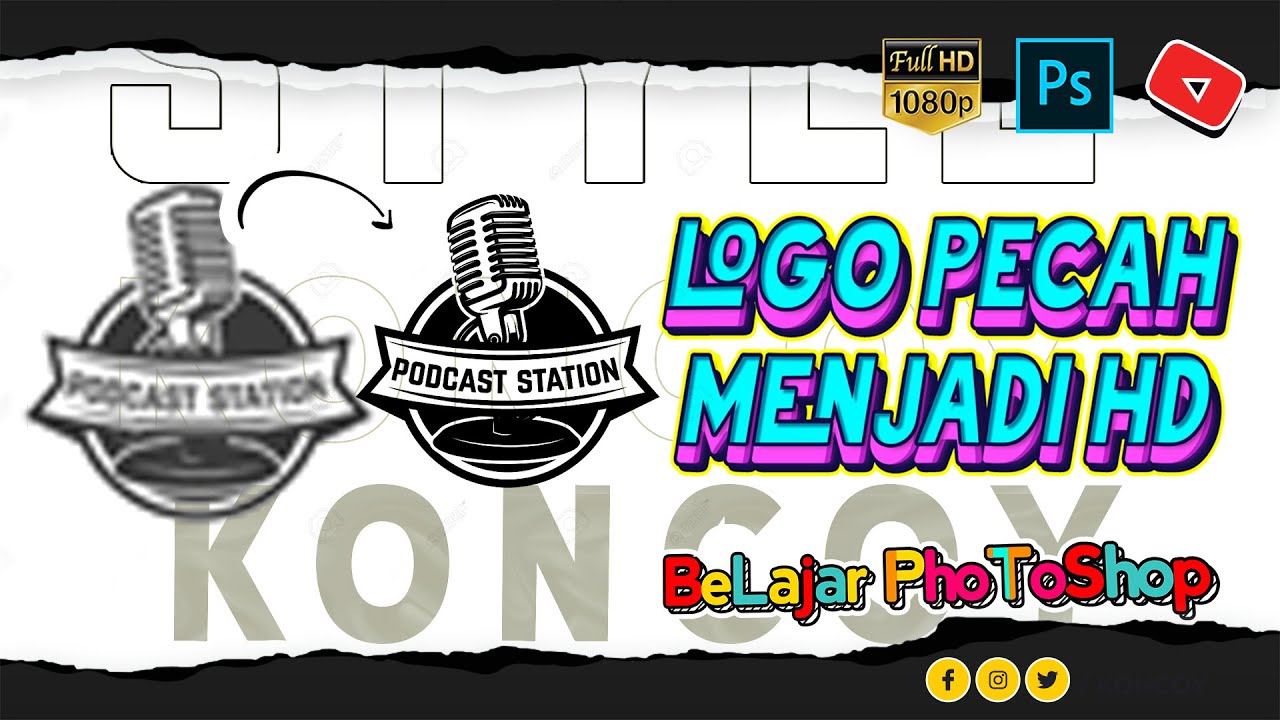 Cara membuat gambar pecah menjadi HD di Photoshop – Disertai File – IDN