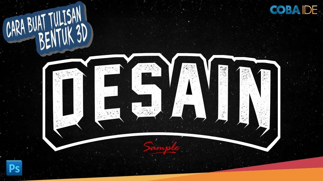 31+ Info Top Desain Tulisan Di Photoshop
