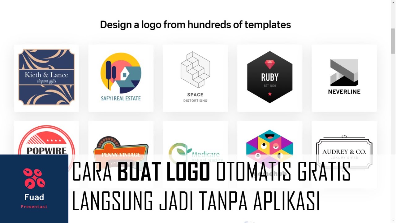 cara membuat logo di hp tanpa aplikasi