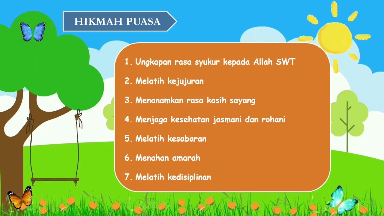 Hikmah Dari Puasa Ramadhan – Sinau