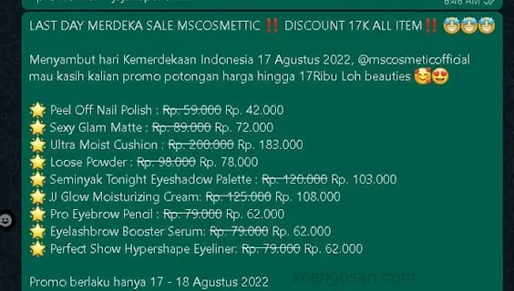 Wow! Jualan Contoh Kata-kata Promosi Lewat Whatsapp Terpecaya