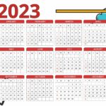 Inilah Download Template Kalender 2023 Word Terpecaya