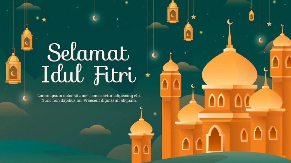 Desain Ucapan Idul Fitri 2023 Template - IMAGESEE