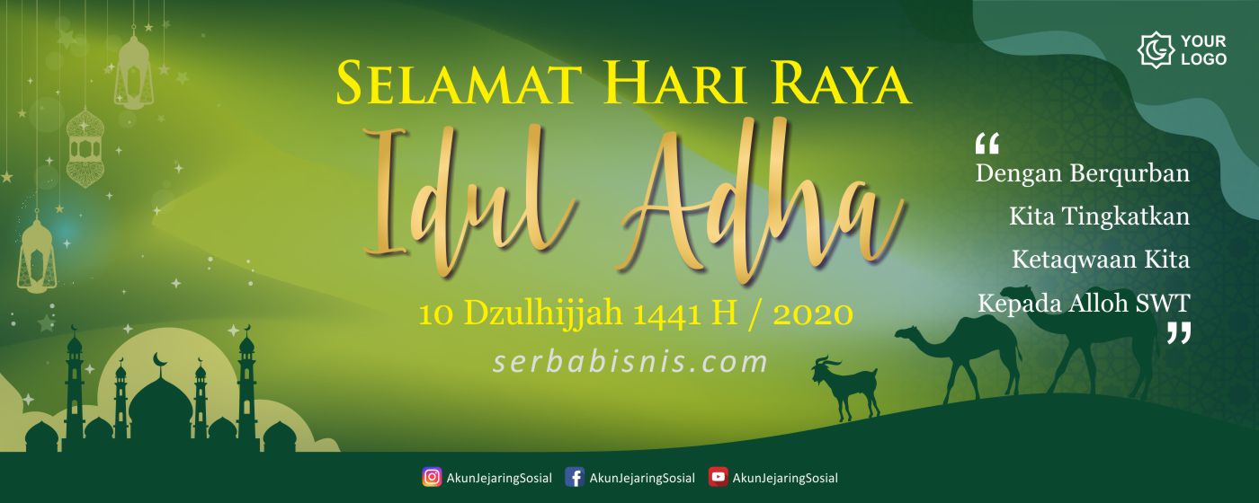 Download Desain Spanduk Idul Adha 1442 H 2021 Format Coreldraw - IMAGESEE