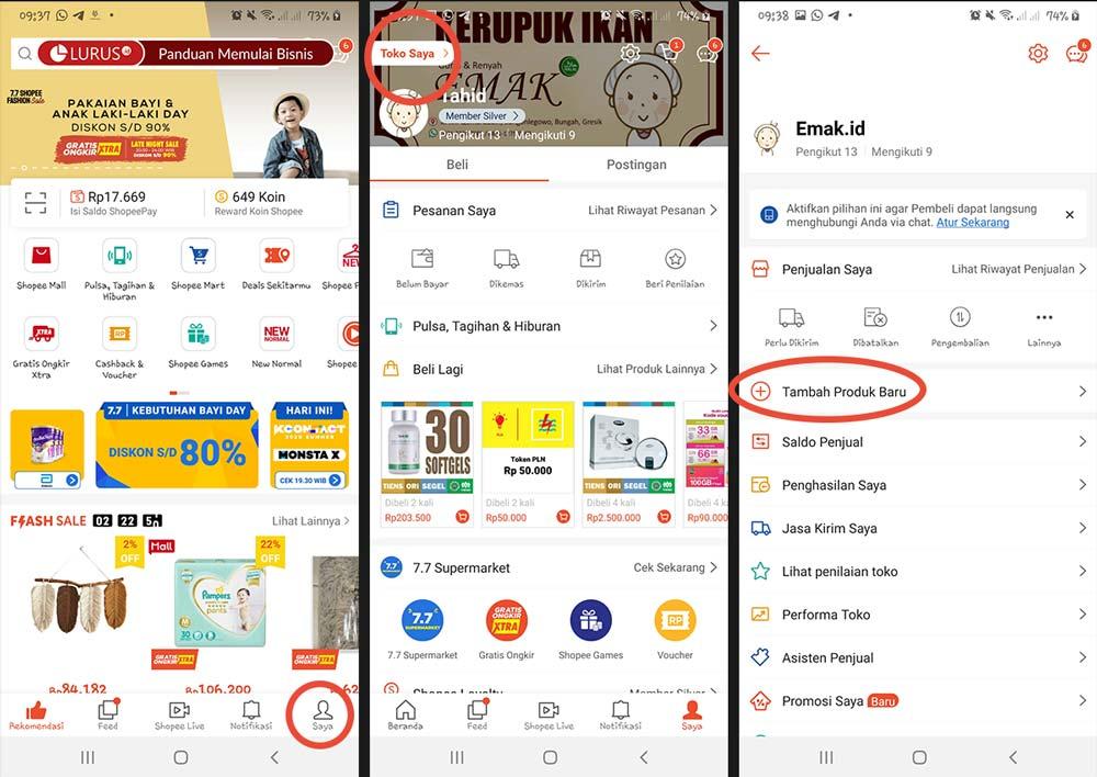 Begini Cara Upload Produk di Shopee Paling Detail - Lurus ID