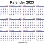 Terbongkar! Download Template Kalender 2023 Pdf Terpecaya