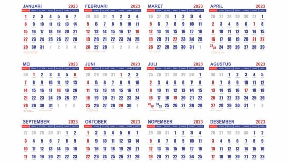 Terbongkar! Download Template Kalender 2023 Pdf Terpecaya
