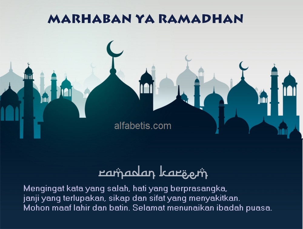 Contoh Surat Undangan Menyambut Bulan Ramadhan