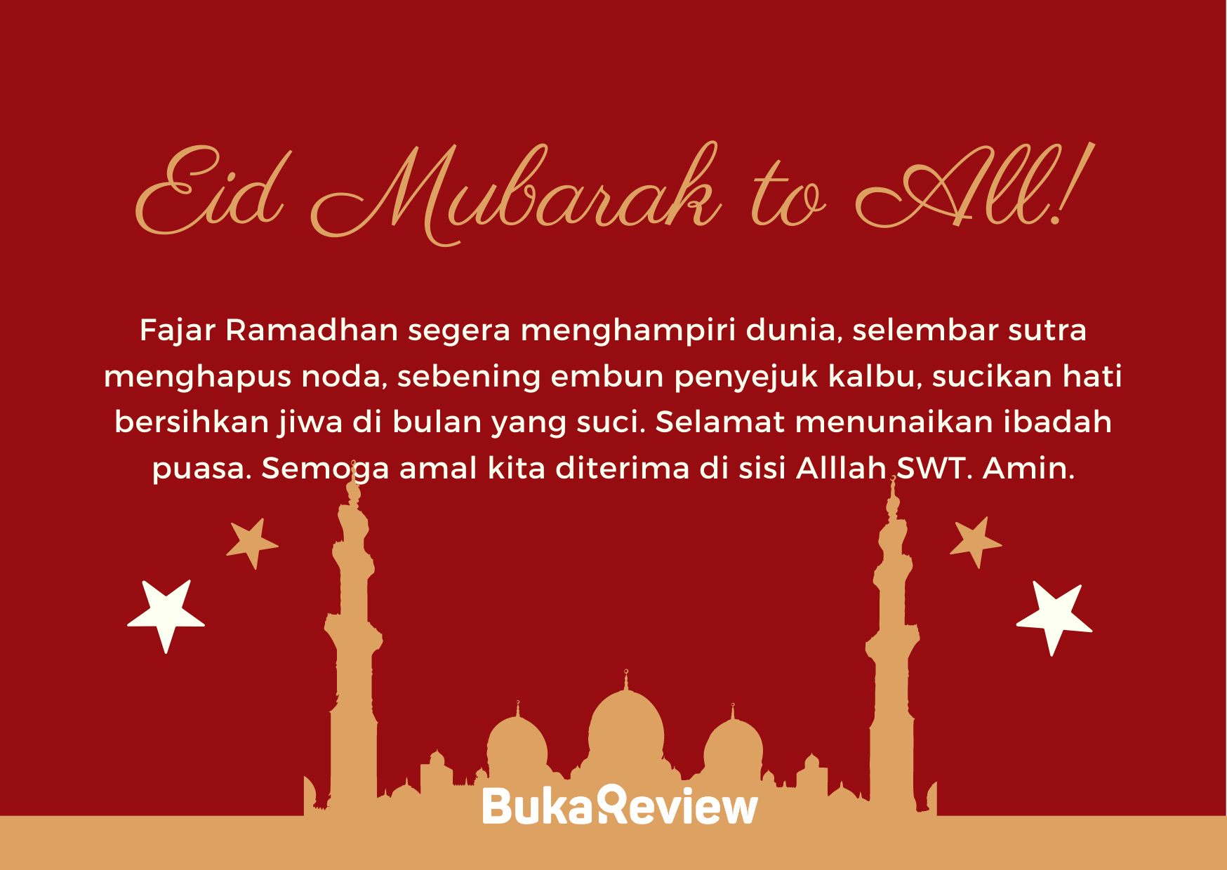 Ayat Ucapan Selamat Menyambut Bulan Ramadan