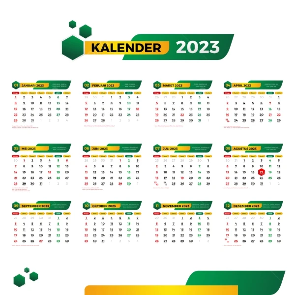 Kalender 2023 Teman Kreasi