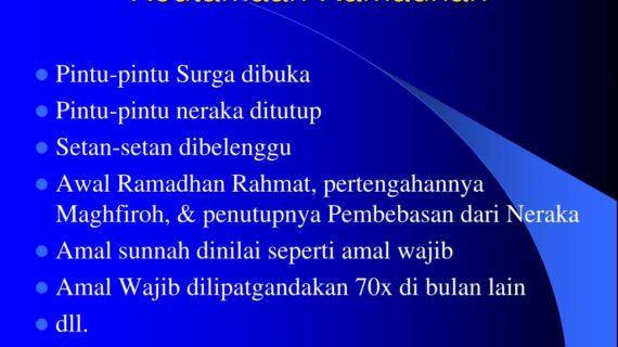 Hebat! Download Ppt Keutamaan Bulan Ramadhan Wajib Kamu Ketahui