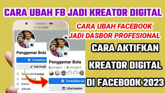 Wow! Cara Bikin Fb Pro Konten Kreator Terpecaya