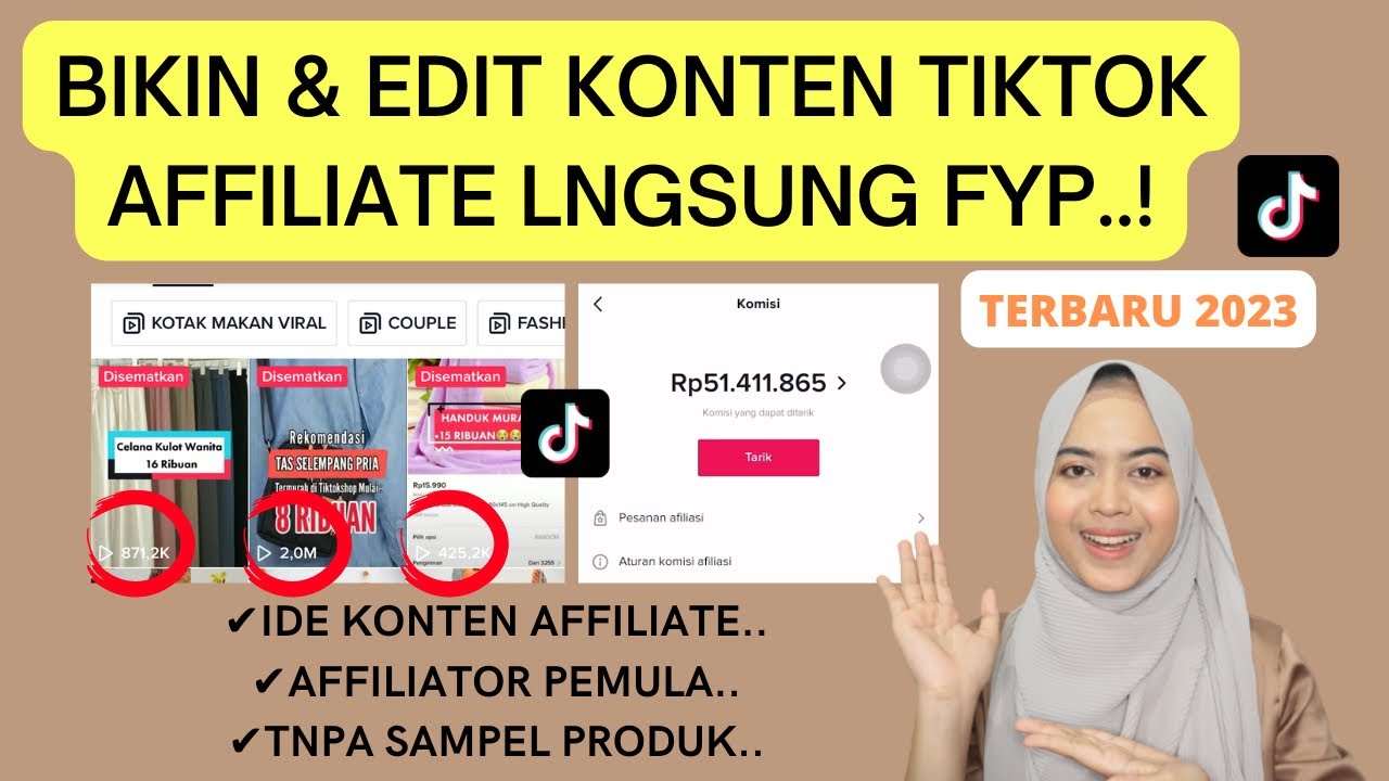 CARA EDIT & BIKIN VIDEO TIKTOK AGAR FYP | CARA BUAT KONTEN TIKTOK