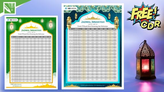 Wow! Template Jadwal Imsakiyah 2023 Cdr Terpecaya