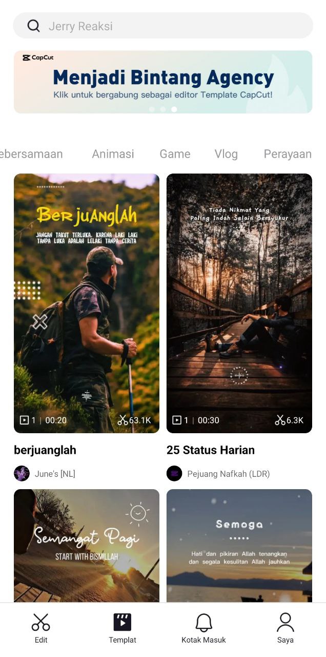 Cara Bikin Video Jedag Jedug Di Aplikasi Cupcut Untuk Konten Tiktok Keren